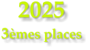 2025 3mes places